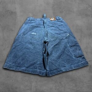 Y2K Baggy Wide Leg Blue Enyce Skater Shorts
